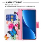 RMPACK Xiaomi Poco X4 Pro 5G Notesz Tok Mintás Kitámasztható - Kártyatartóval Colorful Series A01