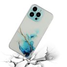 iPhone 13 Pro 6.1' Mintás Szilikon Tok Marble Series TPU A02