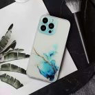 iPhone 13 Pro 6.1' Mintás Szilikon Tok Marble Series TPU A02