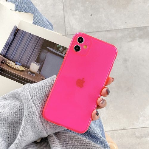 iPhone 11 Szilikon Tok UV TPU Style Pink