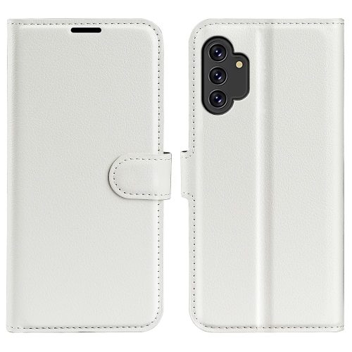 RMPACK Samsung Galaxy A13 Notesz Tok Business Series Kitámasztható Kártyatartóval Fehér