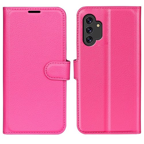 RMPACK Samsung Galaxy A13 Notesz Tok Business Series Kitámasztható Kártyatartóval Pink