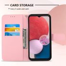 RMPACK Samsung Galaxy A13 Mintás Notesz Tok Kártyatartóval-Kitámasztható Butterfly Style Pillangó Mintázattal