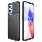 RMPACK Realme 9i Szilikon Tok New Carbon Series Mintázattal Fekete