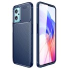 RMPACK Realme 9i Szilikon Tok New Carbon Series Mintázattal Kék