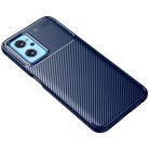 RMPACK Realme 9i Szilikon Tok New Carbon Series Mintázattal Kék