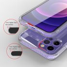 iPhone 12 / iPhone 12 Pro Szilikon Tok Crystal Soft TPU Áttetsző