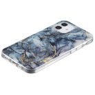 iPhone 12 / iPhone 12 Pro Szilikon Tok Mintás Marble Style Mintázattal B03