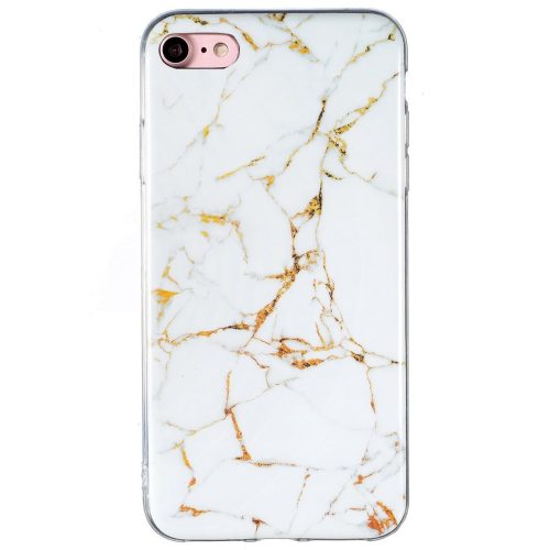 iPhone 7/8/SE 2020/SE 2022 Szilikon Tok Mintás Elegant Marble Style E05