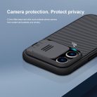 iPhone 14 Pro Tok NILLKIN Camshield Pro Ütésállókivitel Kameralencsevédővel Fekete