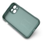 iPhone 14 Szilikon Tok Rugged Shell Series Armor Zöld