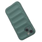 iPhone 14 Szilikon Tok Rugged Shell Series Armor Zöld