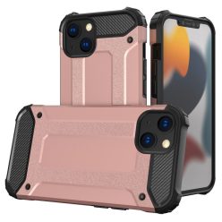 iPhone 14 Armor Tok Ütésálló 2in1 Hybrid TPU Rózsaarany