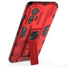 RMPACK Xiaomi 12 Lite Tok Ütésálló Heavy Duty Series 2in1 Hybrid Kitámasztható Piros