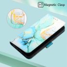 RMPACK Xiaomi 12 Lite Mintás Notesz Tok Kitámasztható Marble Series - Márvány Mintázattal Bankkártyatartóval A02