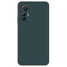 RMPACK Xiaomi 12 Lite Szilikon Tok Lining Shock Series Premium Lencsevédő Kerettel TPU Zöld