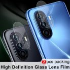 RMPACK Huawei Nova Y70 Kamera Lencse Védő Üvegfólia Tempered Glass Lens Protector IMAK 2db