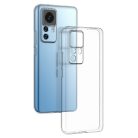 RMPACK Xiaomi 12T Szilikon Tok Crystal Series TPU Beépített Lencsevédővel Áttetsző