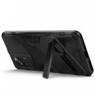 RMPACK Xiaomi 12 Pro Tok Ütésállókivitel Kitámasztható PC + TPU 2in1 Anti-Drop Series Kameralencse védelemmel Fekete