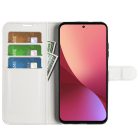 RMPACK Xiaomi 12 Pro Notesz Tok Business Series Kitámasztható Bankkártyatartóval Fehér