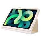 RMPACK iPad 10.9 (2022) Tok Notesz Kitámasztható Belsőkeretvédelemmel Ébresztő/Alvó Funkcióval Fehér