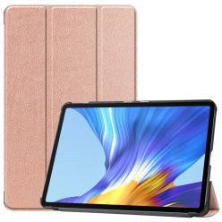   RMPACK Huawei Matepad 10.4 (2020)(2022) Tok Kitámasztható Tri-Fold Series Rózsaarany