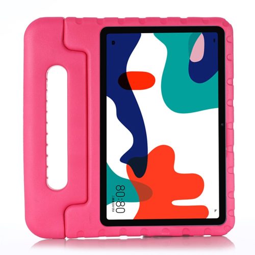 RMPACK Huawei Matepad 10.4 (2020)(2022) Tok Ütésállókivitel Gyerek Tok Habszivacs - Kitámasztható EVA Series Pink