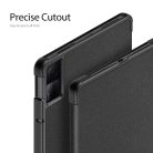 RMPACK Xiaomi Redmi Pad 10.6 Dux DUCIS Domo Series Tok Tri-fold Series On/Off Funkcivóal Fekete