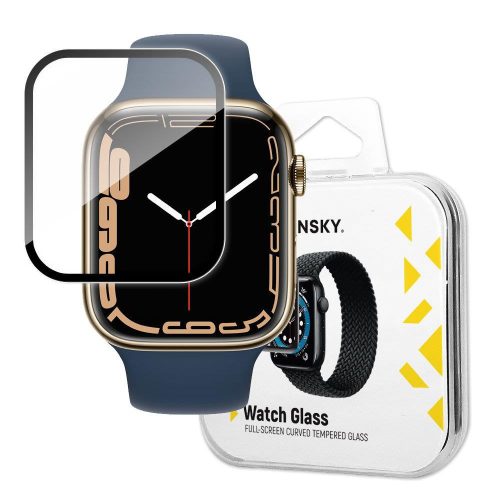 Apple Watch 7/8 45 mm Kijelzővédő Üveg Tempered Glass Watch Glass Protector