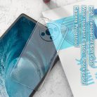 RMPACK Huawei Nova Y90 Ütésálló Szilikon Tok IMAK UX-5 Anti-Drop Shockproof Lencsevédővel Áttetsző