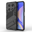 RMPACK Huawei Nova Y90 Tok Ütésállókivitel Kitámasztható PC + TPU 2in1 Anti-Drop Series Kameralencse védelemmel Fekete