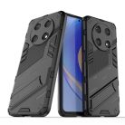 RMPACK Huawei Nova Y90 Tok Ütésállókivitel Kitámasztható PC + TPU 2in1 Anti-Drop Series Kameralencse védelemmel Fekete