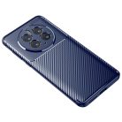 RMPACK Huawei Mate 50 Pro Szilikon Tok New Carbon Series Mintázattal Fekete