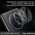 RMPACK Huawei Mate 50 Pro Kamera Lencse Védő Lens Protector