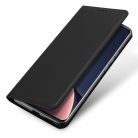 RMPACK Xiaomi 13 Pro Notesz Tok Mágneses DUX DUCIS Skin Pro Series Kitámasztható Kártyatartóval Fekete