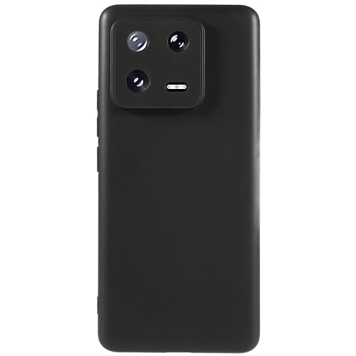 RMPACK Xiaomi 13 Pro Szilikon Tok TPU Kamera Lencse Védelemmel Fekete
