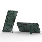 RMPACK Xiaomi 13 Pro Tok Ütésállókivitel Kitámasztható PC + TPU 2in1 Anti-Drop Series Kameralencse védelemmel Zöld