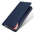 RMPACK Xiaomi 13 Notesz Tok Mágneses DUX DUCIS Skin Pro Series Kitámasztható Kártyatartóval Kék