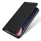 RMPACK Xiaomi 13 Notesz Tok Mágneses DUX DUCIS Skin Pro Series Kitámasztható Kártyatartóval Fekete