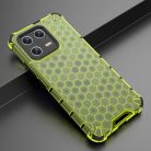 RMPACK Xiaomi 13 Szilikon Tok 2in1 HoneyComb Series Ütésállókivitel Shockproof Zöld