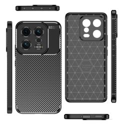  RMPACK Xiaomi 13 Szilikon Tok New Carbon Series Mintázattal Fekete