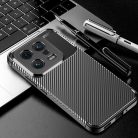 RMPACK Xiaomi 13 Szilikon Tok New Carbon Series Mintázattal Fekete