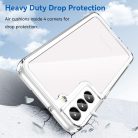 RMPACK Samsung Galaxy S23 Tok Bumper ShockProof Series TPU Áttetsző