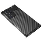 RMPACK Samsung Galaxy S23 Ultra Szilikon Tok New Carbon Series Mintázattal Fekete