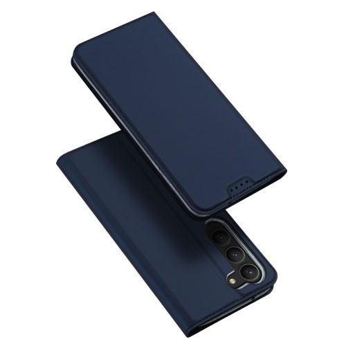 RMPACK Samsung Galaxy S23+ Notesz Tok Mágneses DUX DUCIS Skin Pro Series Kitámasztható Kártyatartóval Kék