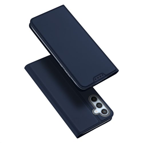 RMPACK Samsung Galaxy A54 5G Notesz Tok Mágneses DUX DUCIS Skin Pro Series Kitámasztható Kártyatartóval Sötétkék
