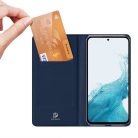 RMPACK Samsung Galaxy A54 5G Notesz Tok Mágneses DUX DUCIS Skin Pro Series Kitámasztható Kártyatartóval Sötétkék