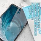 RMPACK Samsung Galaxy A54 5G Ütésálló Szilikon Tok IMAK UX-5 Anti-Drop Shockproof Lencsevédővel Áttetsző