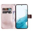 RMPACK Samsung Galaxy A54 5G Notesz Tok Business Series V3 Kitámasztható Kártyatartóval Rózsaarany 