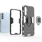 RMPACK Samsung Galaxy A54 5G Védőtok Ring Guard Gyűrűs 2in1 Tok Ütésálló - Kitámasztható TPU Hybrid Fekete